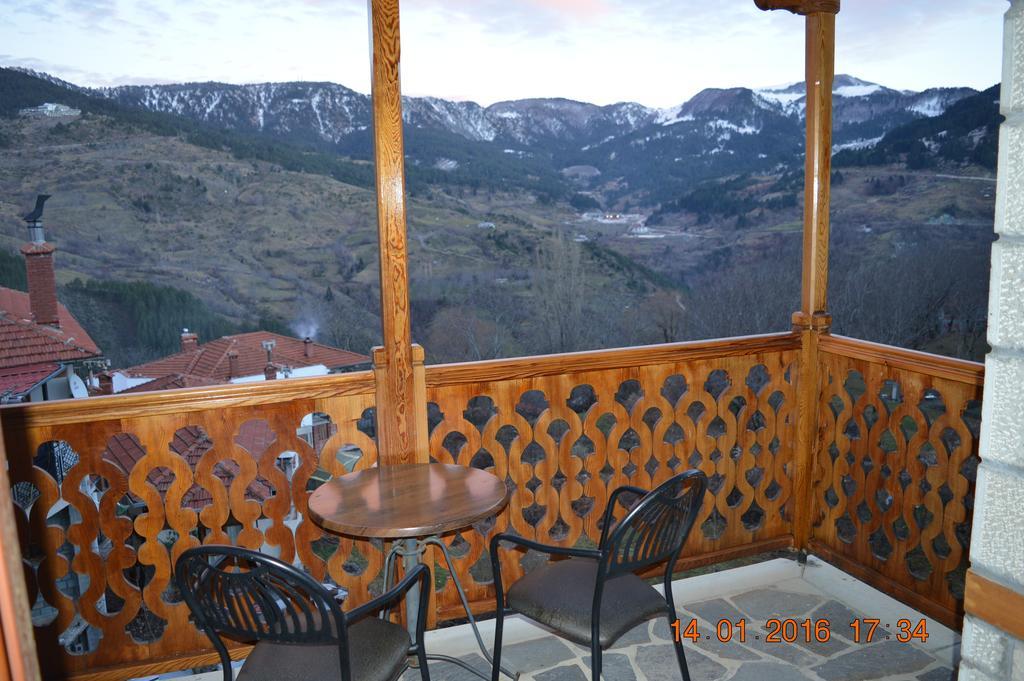 La Petri Studios With Fireplace & View Metsovo Room photo