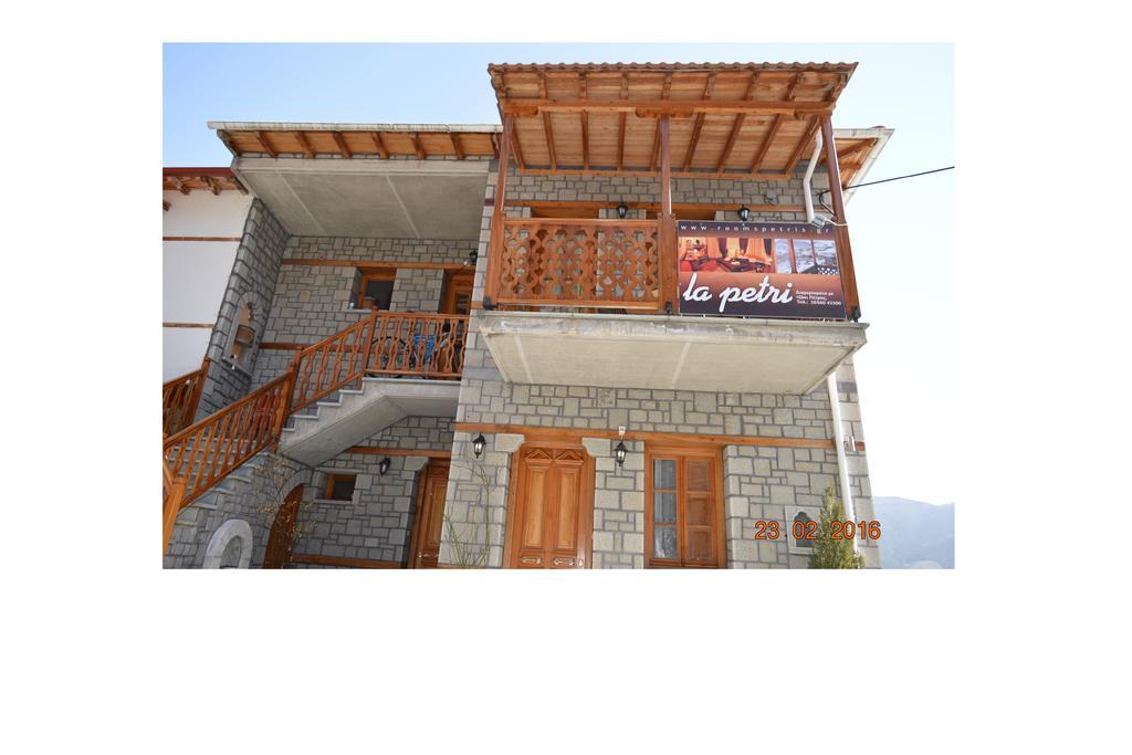 La Petri Studios With Fireplace & View Metsovo Exterior photo