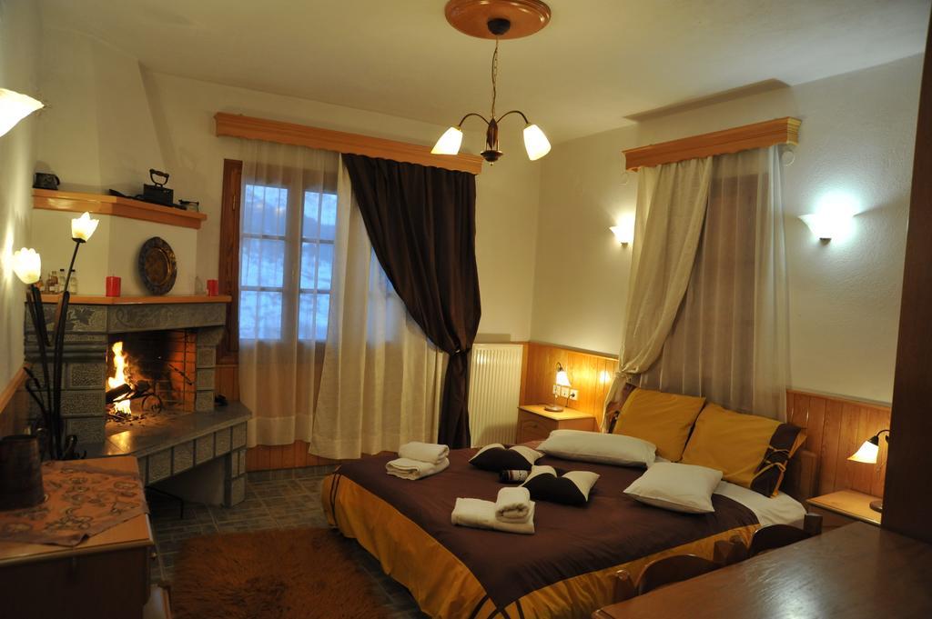 La Petri Studios With Fireplace & View Metsovo Room photo