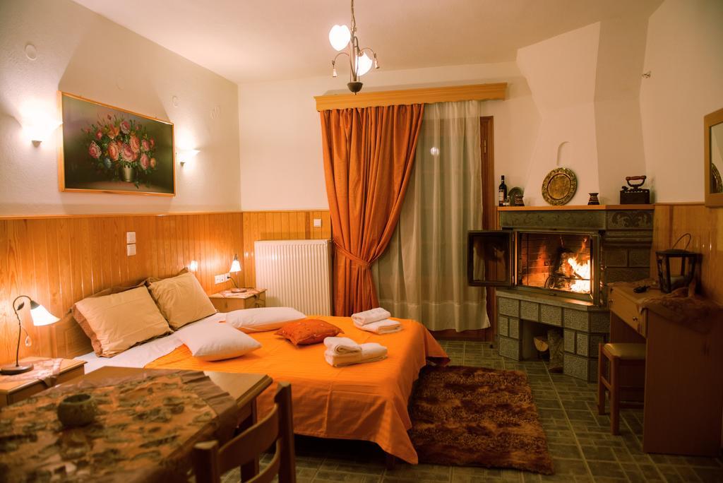 La Petri Studios With Fireplace & View Metsovo Room photo